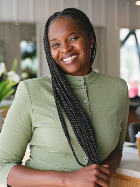 Shanice, the front desk hire